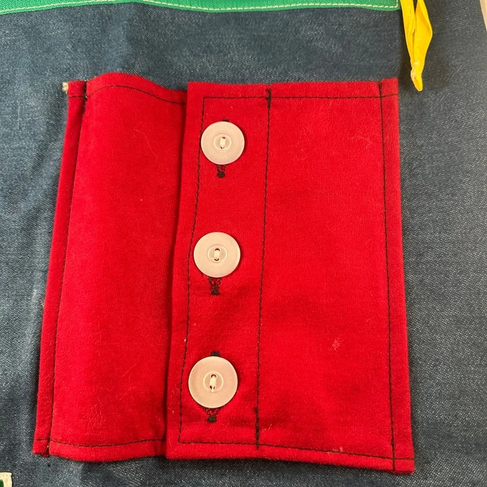 Posey Activity Sensory Stimulation Lap Tray Pocket Zipper Buttons ADL‎